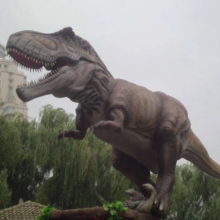 Artificial Animatronic T-rex Dinosaur