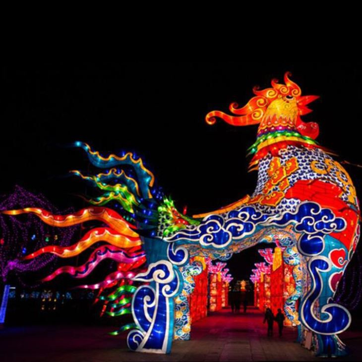 Outdoor Waterproof Led Mid Autumn Festival Lanterns Animals