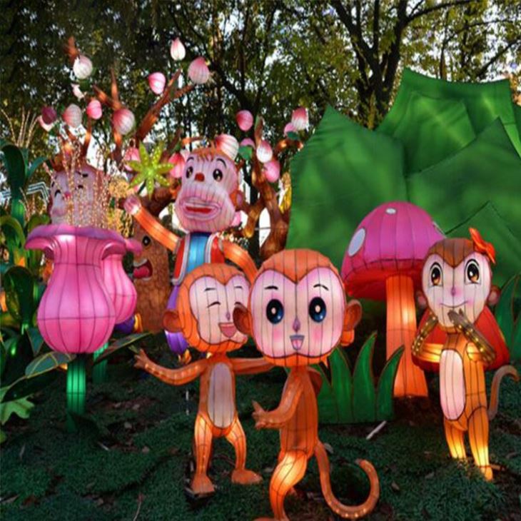 Outdoor Waterproof Led Mid Autumn Festival Lanterns Animals