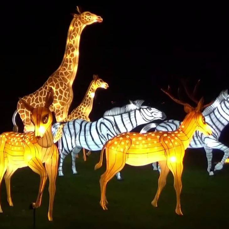 Decorative Traditional Chinese Animal Lantern Festival