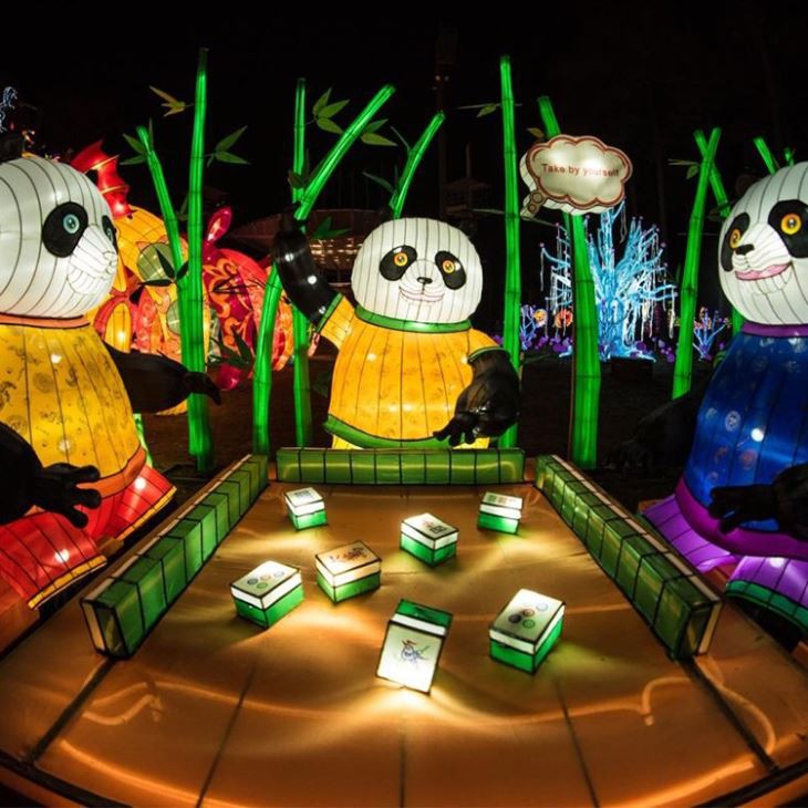 Decorative Traditional Chinese Animal Lantern Festival