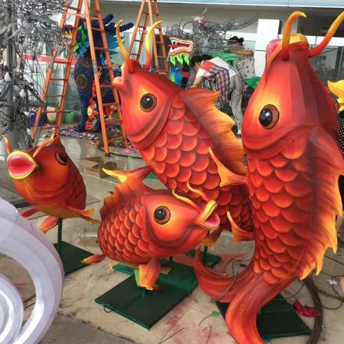 Garden Fish Lanterns