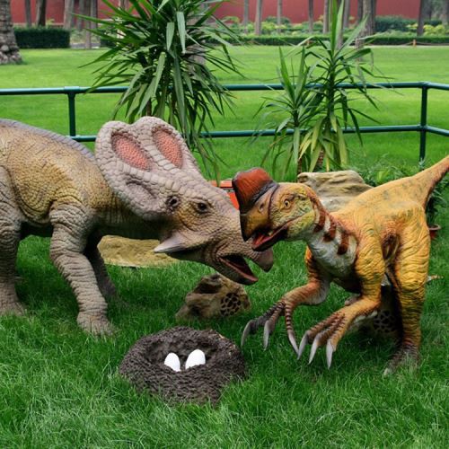 Artificial Animatronic Outdoor Dinosaur