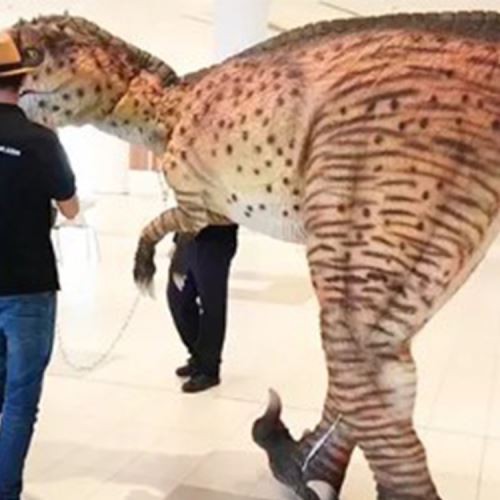 Hidden Legs Dinosaur Costume