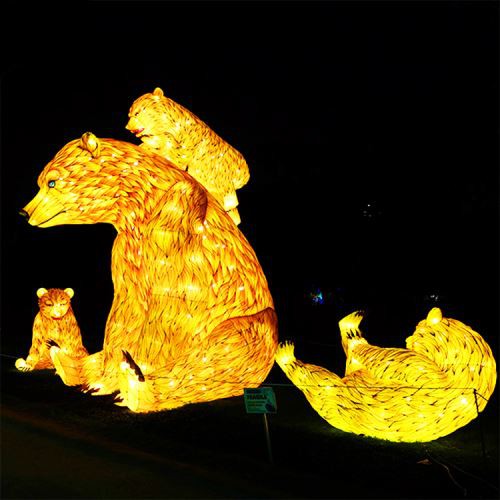 China Customized Customized Festival Tiger Animal Lantern Manufacturers