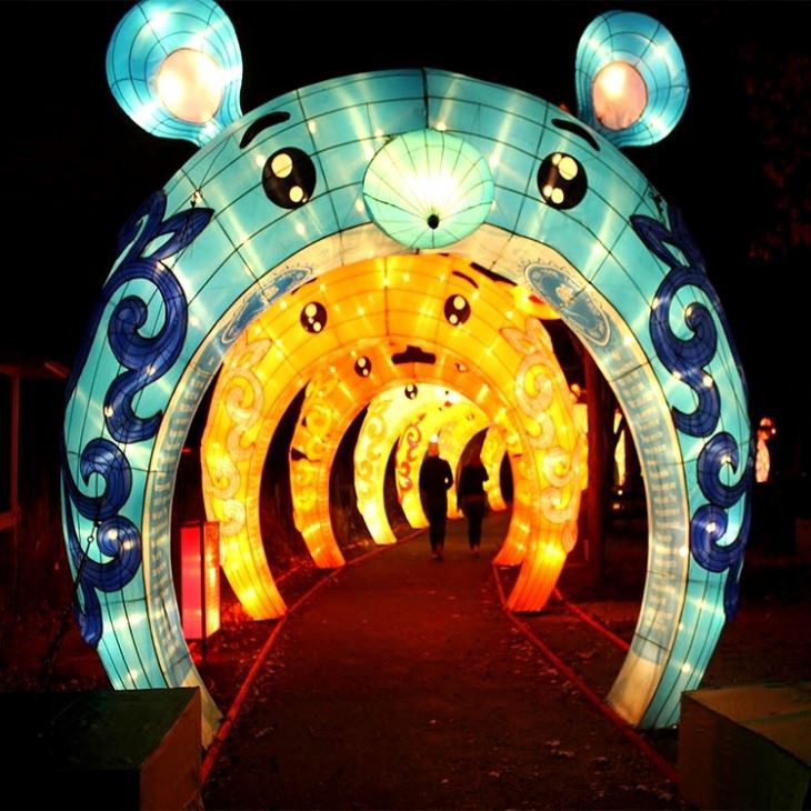 Fancy-outdoor-chinese-silk-lantern-festival