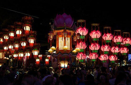 Mid Autumn Festival Lantern Show