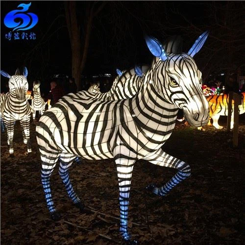 Outdoor Chinese Zebra Lantern