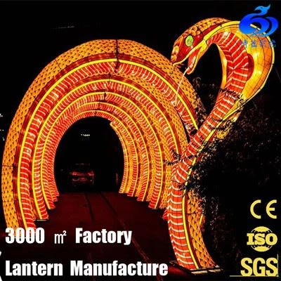 Outdoor Waterproof Silk Snack Lantern Tunnel