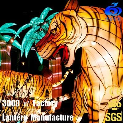 New Design Electric Chinese Tiger Lantern
