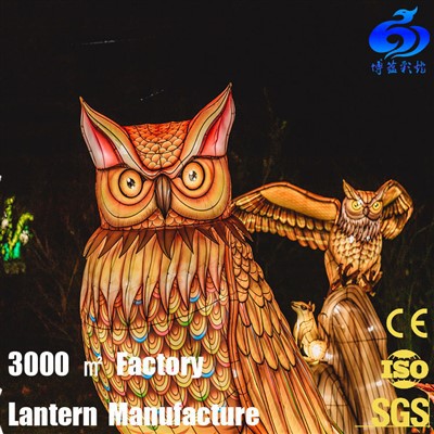 Outdoor Owl Animal Lanterns
